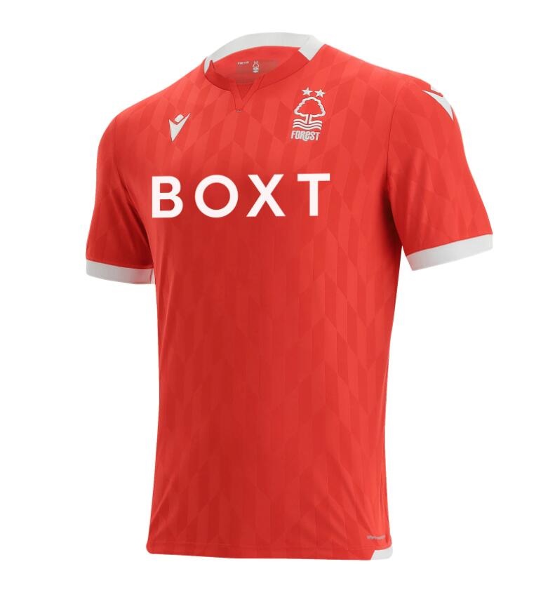 2021/22 Nottingham Forest Home Red Soccer Jersey Shirt